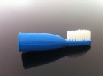 safety toothbrush for thumb using