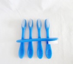 Flexible security toothbrush for jail