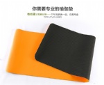 4-10mm thick double color two color TPE yoga mat 173*60cm