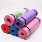 4-10mm NBR yoga mat 183*60cm single color