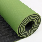 4-10mm thick double color TPE yoga mat 183*60cm