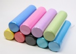 Multi color EVA yoga foam rollers