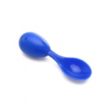 Short spoon with soft spherical handle