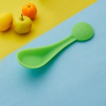 Silicone spoon for psychiatric hospital use