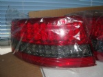 Red-Black Color Audi A6L LED Tail Lamp